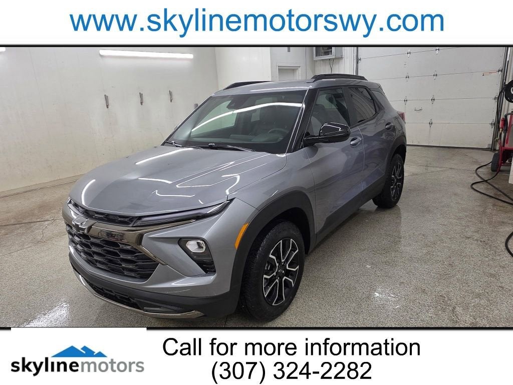 2026 Chevrolet Trailblazer ACTIV in Sterling Gray Metallic — front three-quarter view